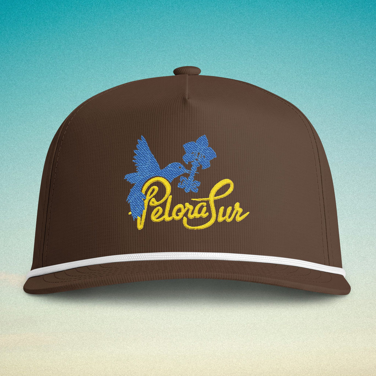 Paloma Sur Embroidered Rope Cap